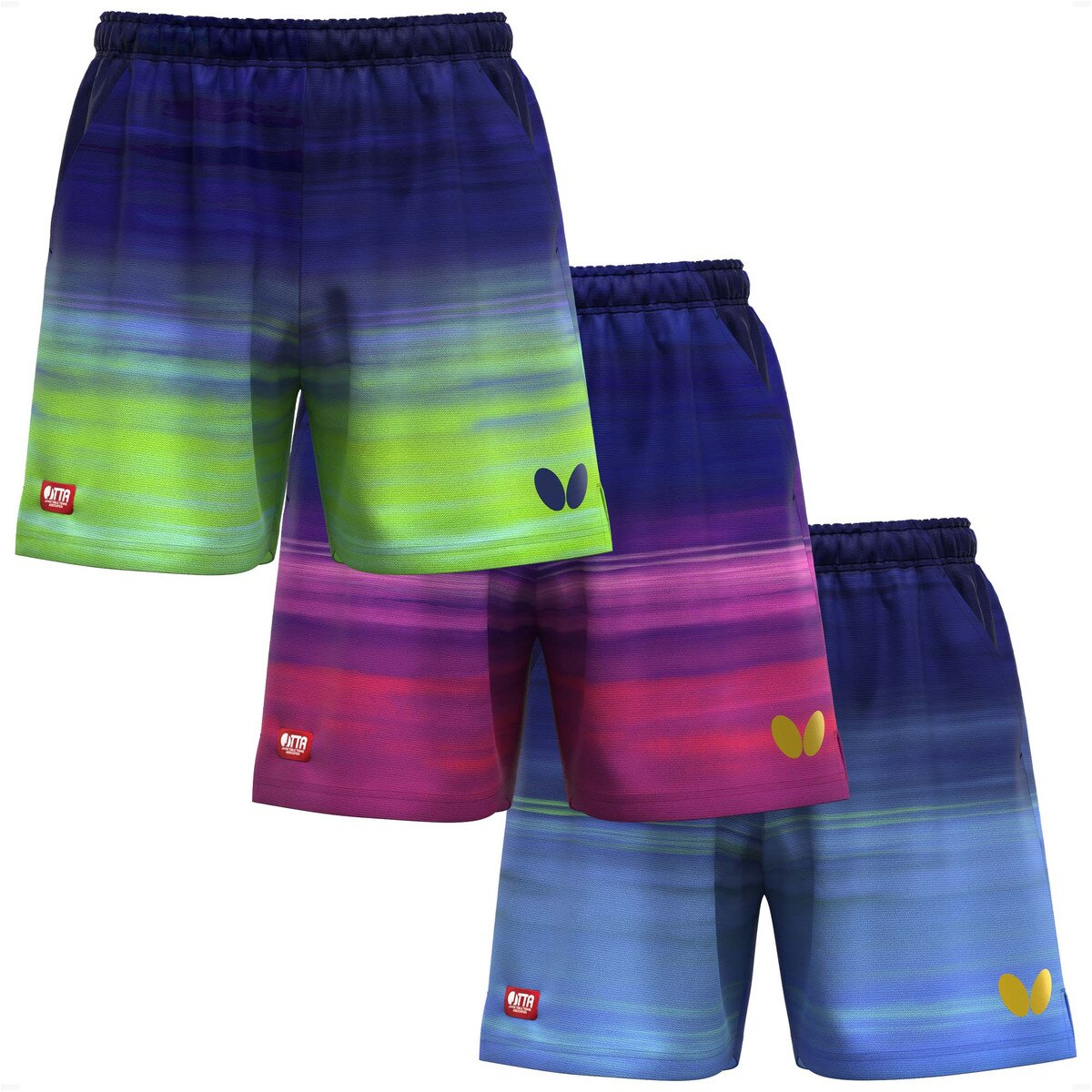 Butterfly Table Tennis Infiria2 Shorts - Three Colors
